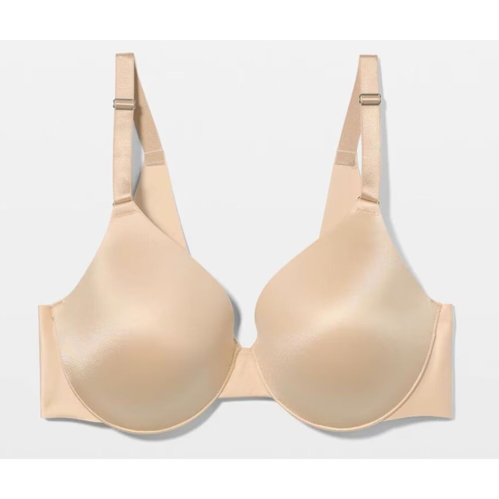 NWT Soma Vanishing Back Bra Size 40B Pale Sand Beige Full Coverage